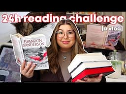 reading for 24 HOURS challenge ⏰✨📖 5 star books, catching up on the stormlight archive, & more!