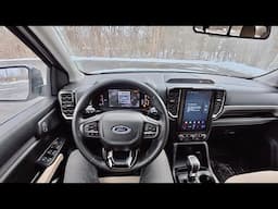 2024 Ford Ranger XLT 4X4 - POV Driving Impressions vs. my Ranger Raptor