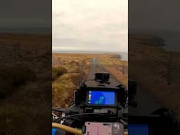 The Highest Point of Great Britain #africatwin #motorcycle #shetland #unst #viking #winteradventure