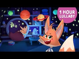 1 Hour Nighty Night Bedtime Music 🎶 Fall asleep with Sandrine the Fox 🎶 Nap time for kids & toddlers