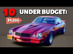 10 Classic Cars From the 60s & 70s For Sale Starting at Just $2,500!