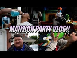 MANSION PARTY VLOG!!/ JOEL'S BIRTHDAY!