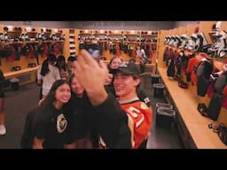 Anaheim Ducks Player Surprises Lady Ducks Team