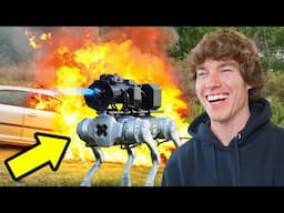 I Bought $100,000 Attack Robot Dog!