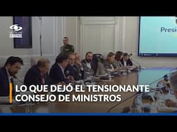 Reacciones y análisis de la tensión ministerial entre Gustavo Petro y parte de su gabinete