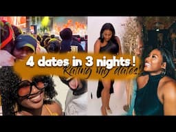 Rate my dates with me! - 4 dates  in 3 days