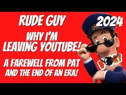 “Postman Pat Leaving Youtube" by RUDE GUY Funny Adult Comedy Video 2024 Dubbed Adult British Humour.