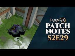 RuneScape Patch Notes #S2E29 | 16th December 2024