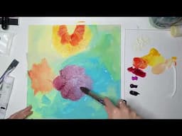 Intuitive Bloom Painting (timelapse inspiration)