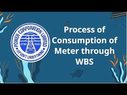 Process to consume meter using WBS or Project. Complete Tutorial