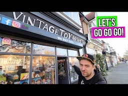 Toy Hunt at The Vintage Toy Monster & a  @VintageToyRush Room Tour! EURO TRIP EP.10