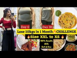 LOSE 10KGS IN 1 MONTH with INTERMITTENT FASTING | WEIGHT LOSS CHALLANG DIET PLAN + Full Guidance