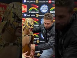 Gringo SE ENFRENTA con LUCHADOR MEXICANO 😮 #short #luchalibre #mexico