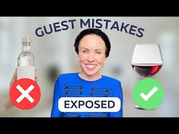 9 PARTY Guest Etiquette Do's and Don'ts