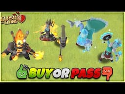 BUY OR PASS FIRE & ICE SKINS IN CLASH OF CLANS