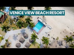 Drone Shot of a HIDDEN GEM IN GHANA VENICE VIEW BEACH RESORT