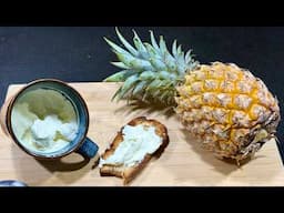 Homemade Cheese 🧀 using Pineapple 🍍