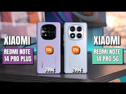 Qué has hecho XIAOMI... 🤦🏽 Xiaomi Redmi Note 14 Pro 5G vs Xiaomi Redmi Note 14 Pro+