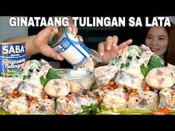 GINATAANG TULINGAN SA LATA | SABA | MUKBANG PHILIPPINES