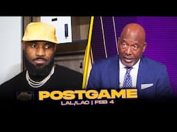 Lakers/Clippers Postgame x Analysis: J.Worthy, Bron On Luka, Redick Reactions | Feb 4, 2025