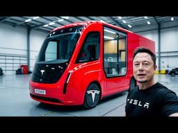 Elon Musk's NEW $13,000 Tesla Motorhome FINALLY Hitting the Market