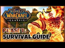 Classic WoW Phase 1 and Launch Survival Guide (Leveling, Professions, Raiding, etc.)