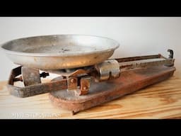 Restoration of an Old Rusty Scale