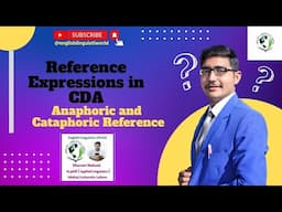 Reference Expression in CDA| Anaphoric and Cataphoric Reference| Bs English Notes