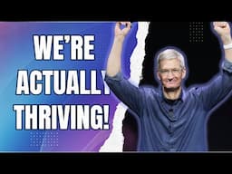 Tim Cook Just Revealed How Everyone Is Sleeping on Apple! | Apple Tech News