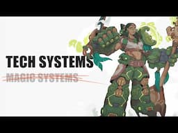 a study in TECH SYSTEMS over magic systems