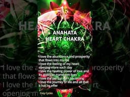 Heart Chakra ( ANAHATA ) Affirmations @CozyCycles ✨❤️🙏 Light & Love 🙏❤️✨