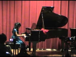 Anjali's Piano Recital at Evola Music on November 29, 2010