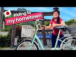 Riding 45 km in Japan on my grandma's bike!