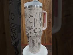 Lasered Tumbler Western