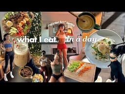 another what i eat in day🍓 | winter arc series, healthy meals, balanced + fitness journey