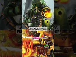 Why do Salamanders prefer FLAME weapons?? #warhammer #warhammer40k #spacemarine