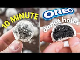 28 Calorie OREO Donut Holes Made In 10 Minutes | NO SUGAR ADDED & High Protein