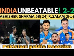 OMG 😱(2-2) India A team beat UAE (108-10)IN Acc T20 Emerging IND VS UAE PAKISTANI PUBLIC REACTION