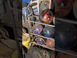 Found an abandoned house in Dayton, Ohio, full of bowling balls. Peggy Woody was a bowling legend.