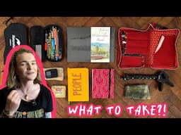 Travel Sketching Kit for a 2 Week Adventure: What I DID and DIDN'T Use!