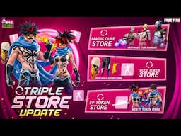 OB48 Tripal Store Update New Items🥳🔥| Magic Cube Store Update | Free Fire New Event | ff new event