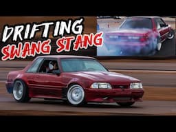 We Had The Whole Race Track To Ourselves! | Full Track Drifting/Testing Out Swang Stang