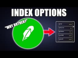 Robinhood Index Options  - What You Need To Know!