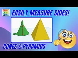 Easily Measure the Sides of Cones & Pyramids in Tinkercad!