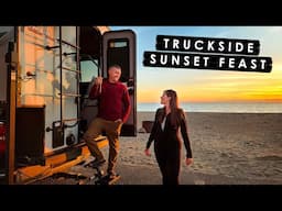 Feasting by the Sunset | Truck Camping Adventures on the California Coast