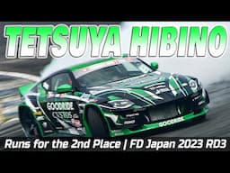 TETSUYA HIBINO Runs for the 2nd Place on Formula Drift Japan 2023 RD3 (FUJI)