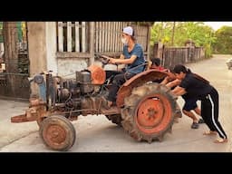 Restoration Old KUBOTA Tractor - Restore and Repair Damaged KUBOTA Tractor Broken Transmission Gear