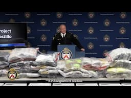 Project Castillo | @TorontoPolice Record $83 Million Cocaine Seizure