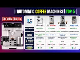 Top 5 Espresso Makers: Best Automatic Coffee Machines 2025