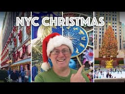 Christmas in NYC - Saks Fifth Avenue Light Show, Rockefeller Center Tree & More!